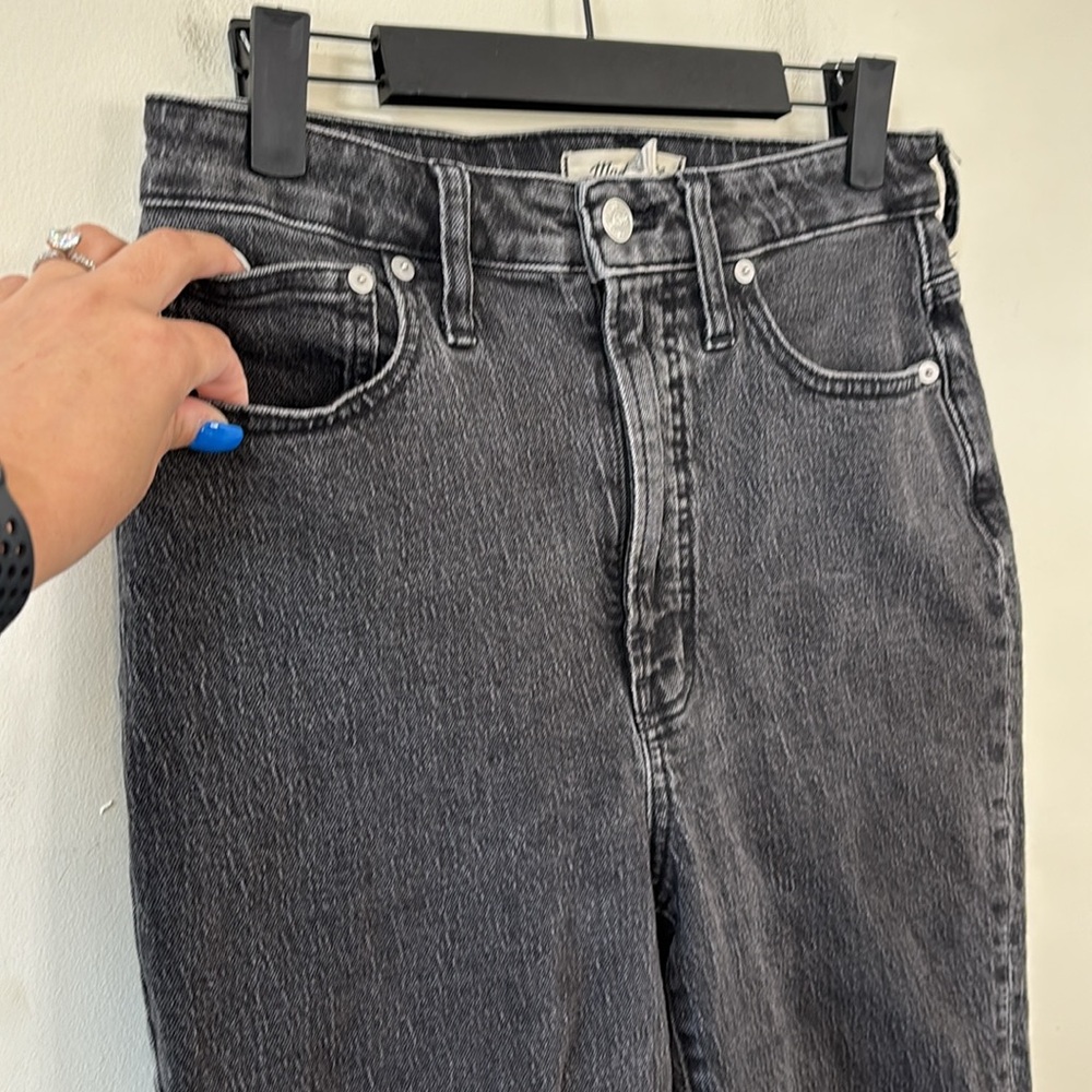 Madewell The Curvy Perfect Vintage Jean Lunar Wash Size 28 - Picture 5 of 13